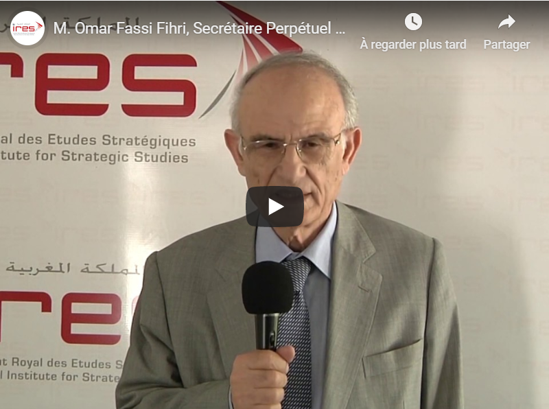 M. Omar FASSI FEHRI, La recherche scientifique et l’innovation dans le monde arabe  