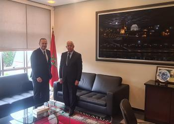 Visite de courtoisie à l'IRES de S.E.M. Christophe LECOURTIER, Ambassadeur de France à Rabat 
