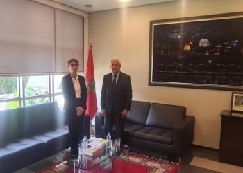Visite de courtoisie à l’IRES de Madame Quiterie PINCENT, la Directrice de l’Agence française de Développement au Maroc 